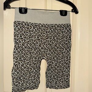 Cheetah print BRAND NEW biker shorts